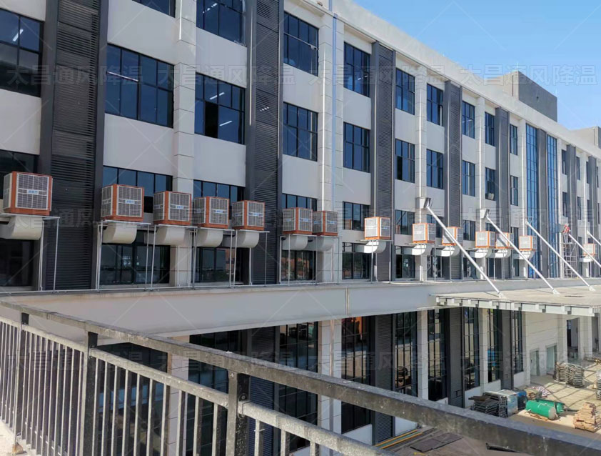 紡織廠車間使用環(huán)?？照{(diào)通風降溫的特點及優(yōu)勢