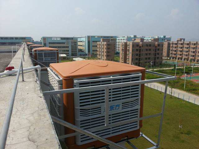 降溫?fù)Q氣效果好的環(huán)?？照{(diào) 高溫難耐 你的車間安裝了嗎？