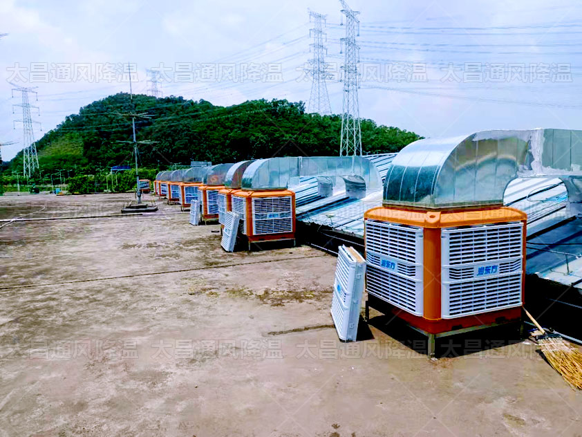 車間通風(fēng)降溫什么方案好？車間太熱怎么辦