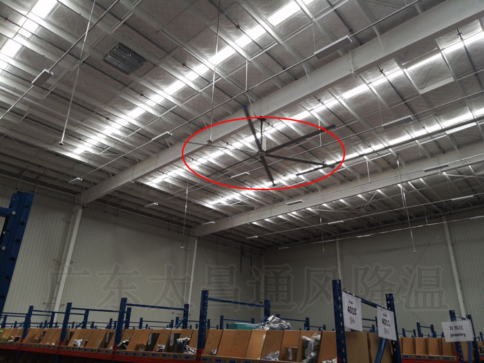 廠房車間安裝大型工業(yè)大風(fēng)扇效果如何？