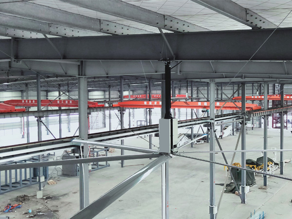 大型工業(yè)風扇降溫案例 大型工業(yè)風扇降溫案例