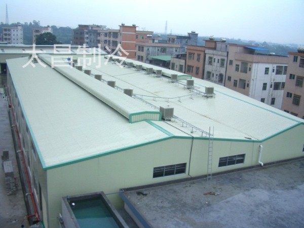 東莞市某電子廠車間通風(fēng)降溫方案 東莞市某電子廠車間通風(fēng)降溫方案